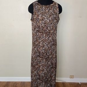 Style & Co - petite sleeveless long dress  (Y-W)